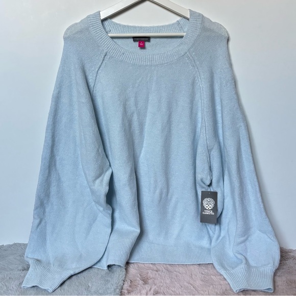 Vince camuto blue frozen sweater - Picture 1 of 3